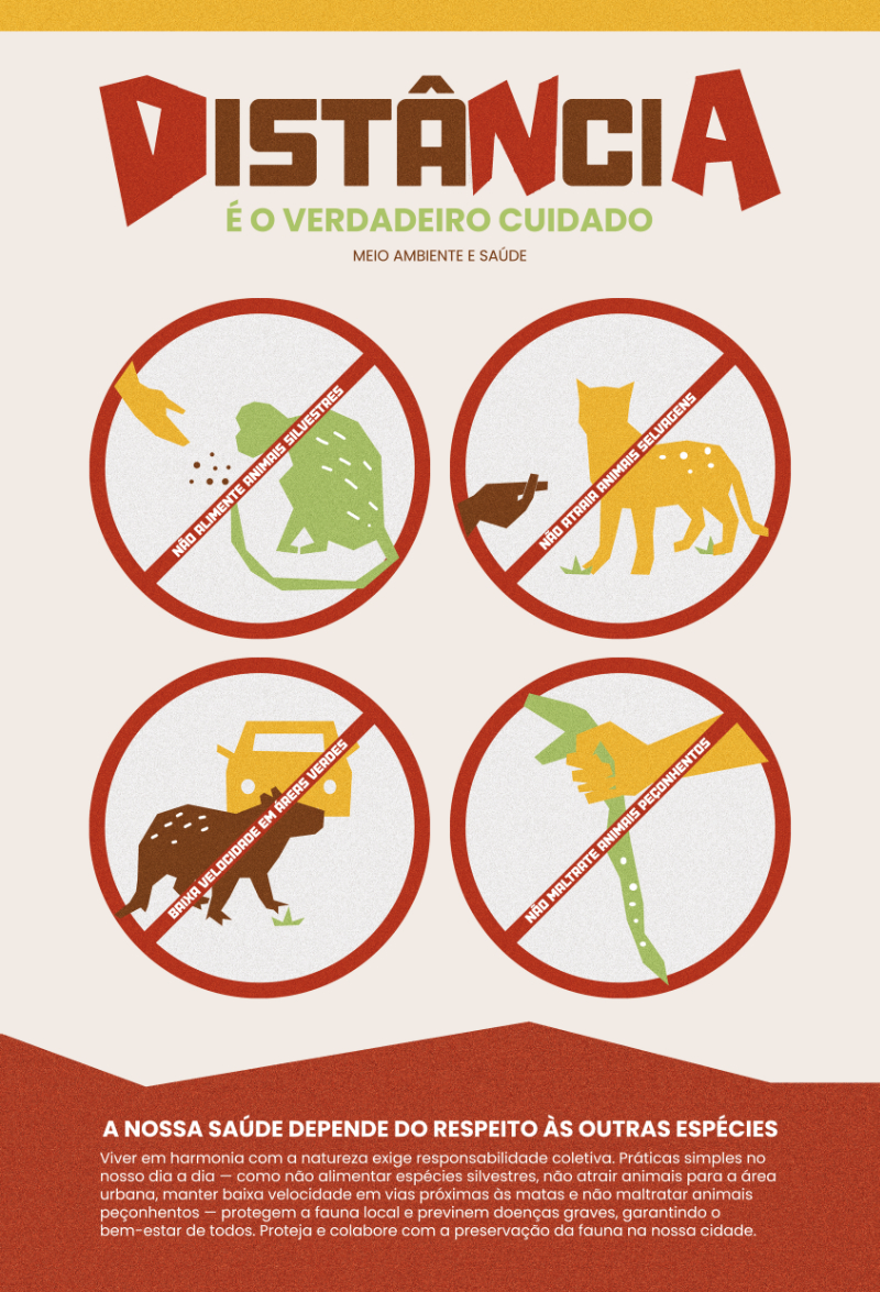 Campanha Distância é o verdadeiro cuidado